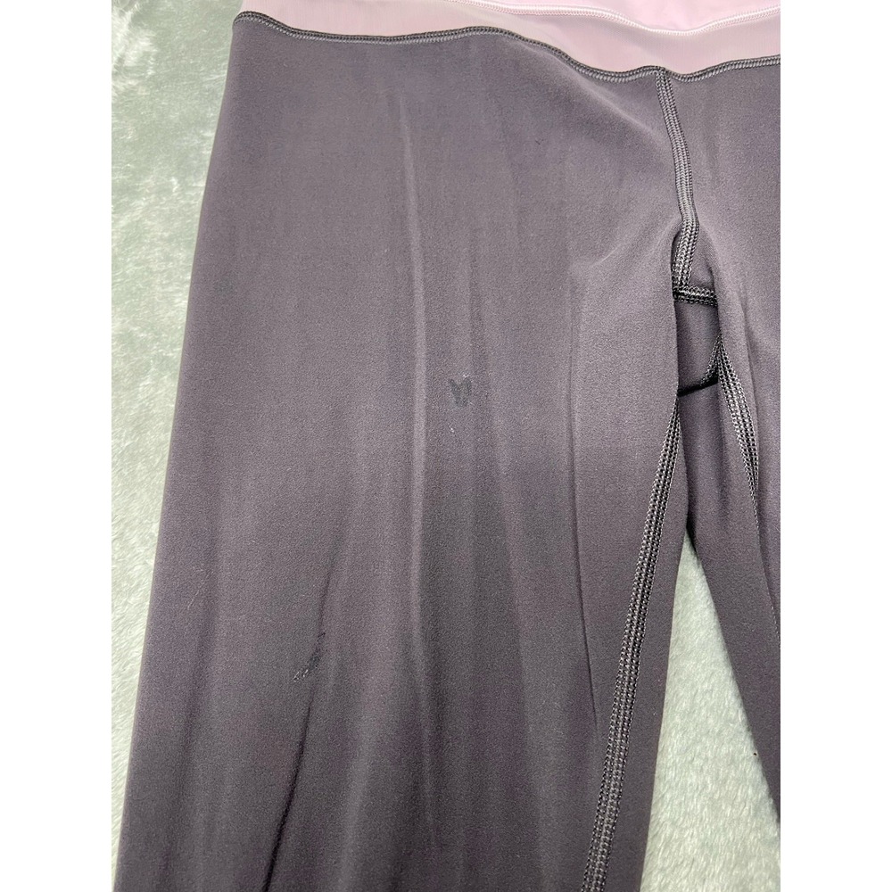 Athleta Leggings Women Size LT Purple Gray Running Stretch Yoga Gym - Picture 3 of 9